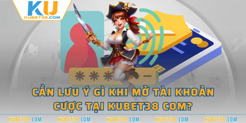 Cần lưu ý gì khi mở tài khoản cược tại KUBET38 COM?